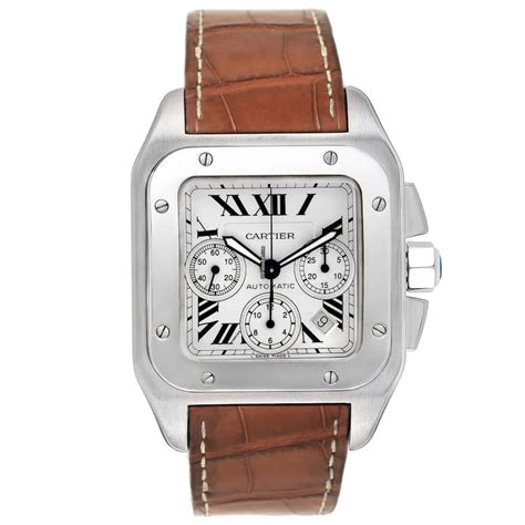 santos de cartier chrono24|Cartier Santos watch price list.